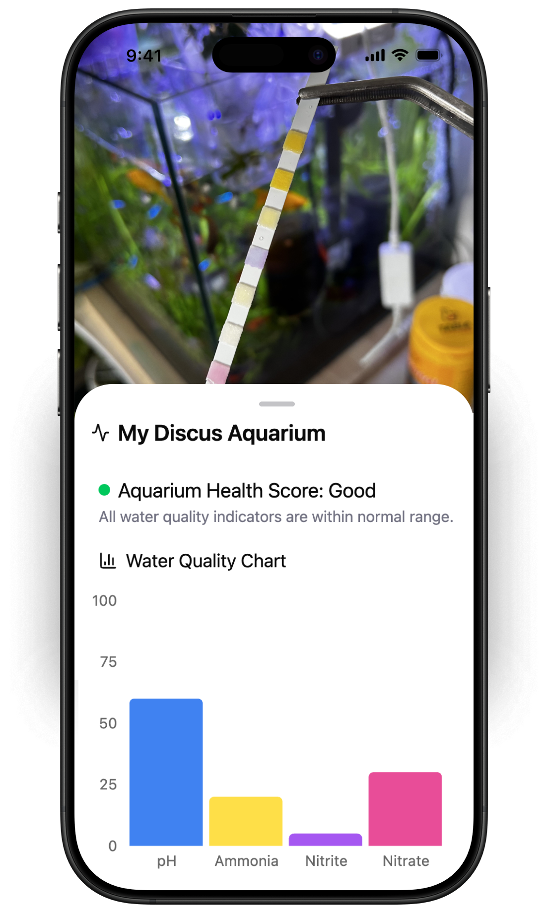 Track Your Aquarium's Health With Just a Picture